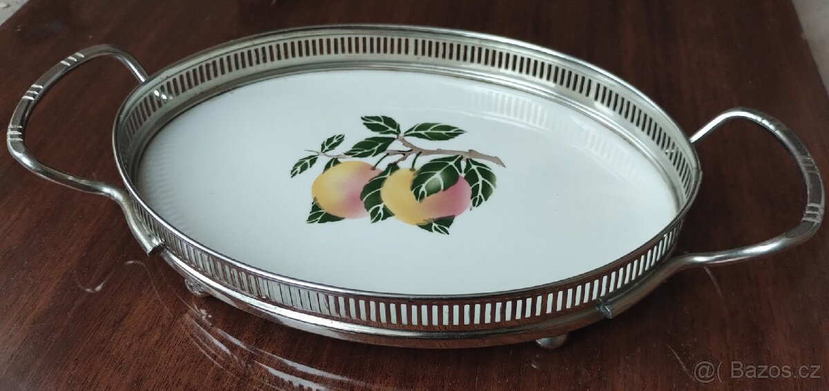 🧑🎄🎄Starož. tác Mehner G./ Jílové u DC(ArtDeco) - 2