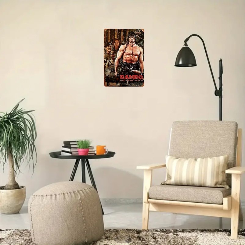 kovová cedule Rambo - 2