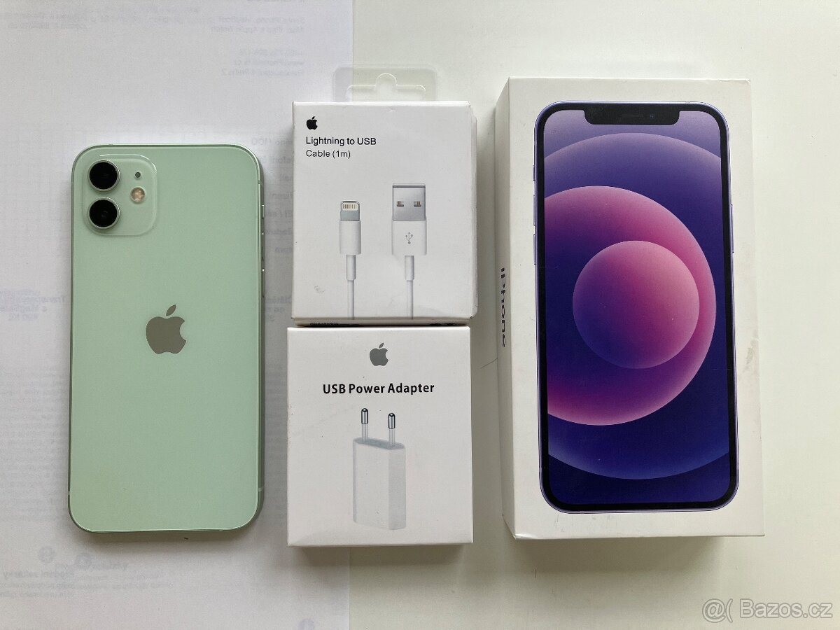 iPhone 12 128GB zelený 100% baterie 🔋 záruka - 2