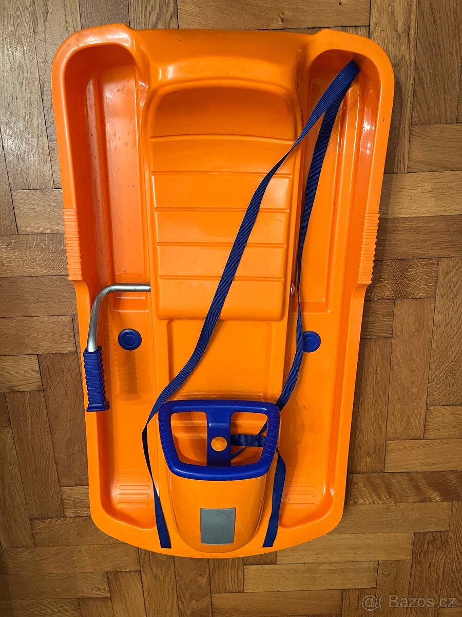 Prodám kvalitní dětské boby s volantem KWH Snow Fox - 2