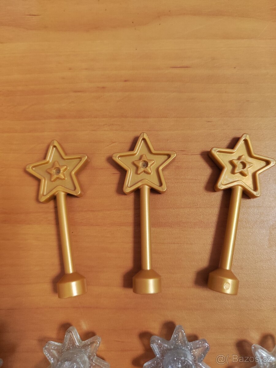 Lego duplo - kouzelná hůlka zlatá, stříbrná - 2