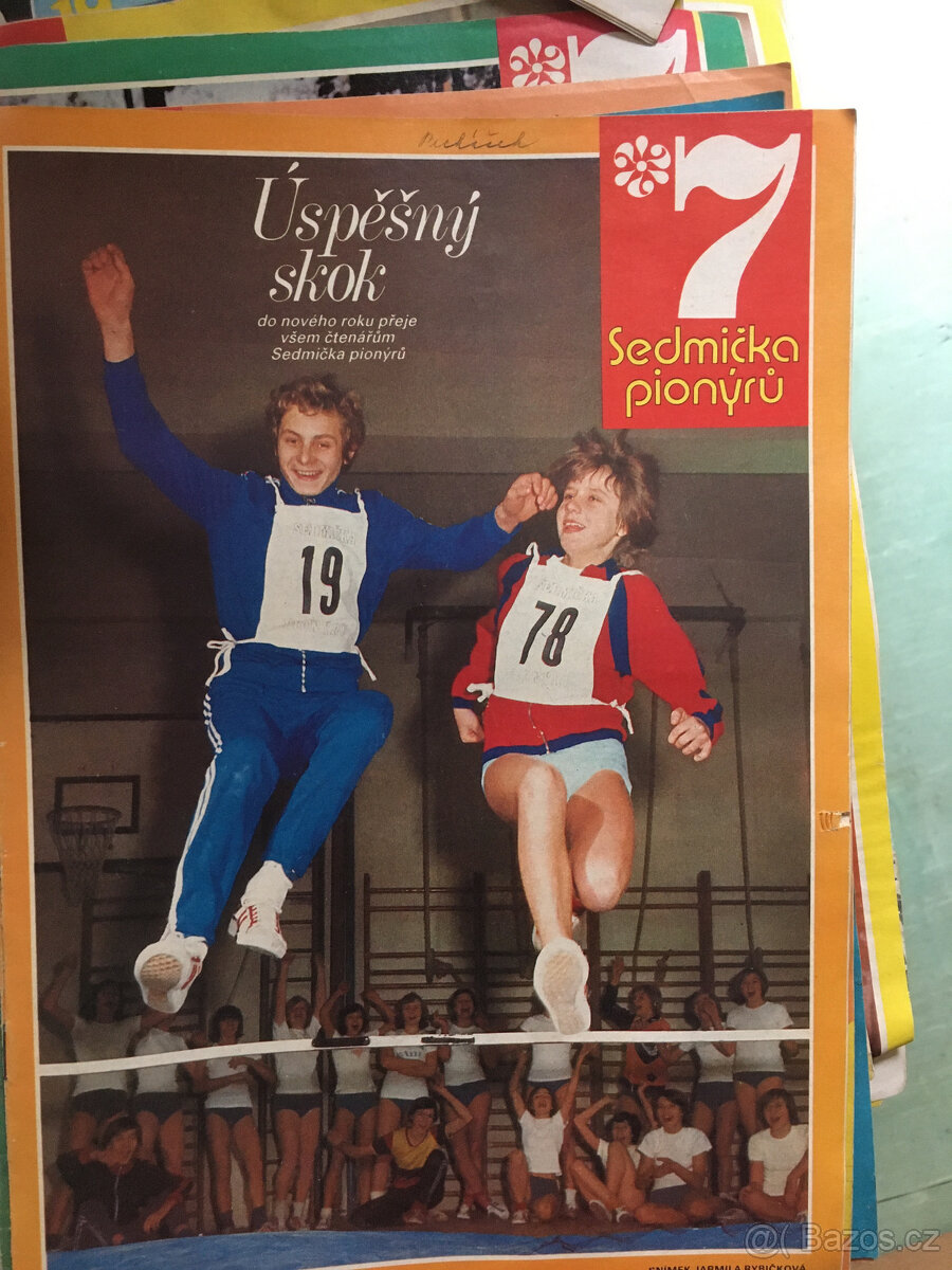 ABC časopisy 7pionýrů,Mateřídouška 1947 - 2