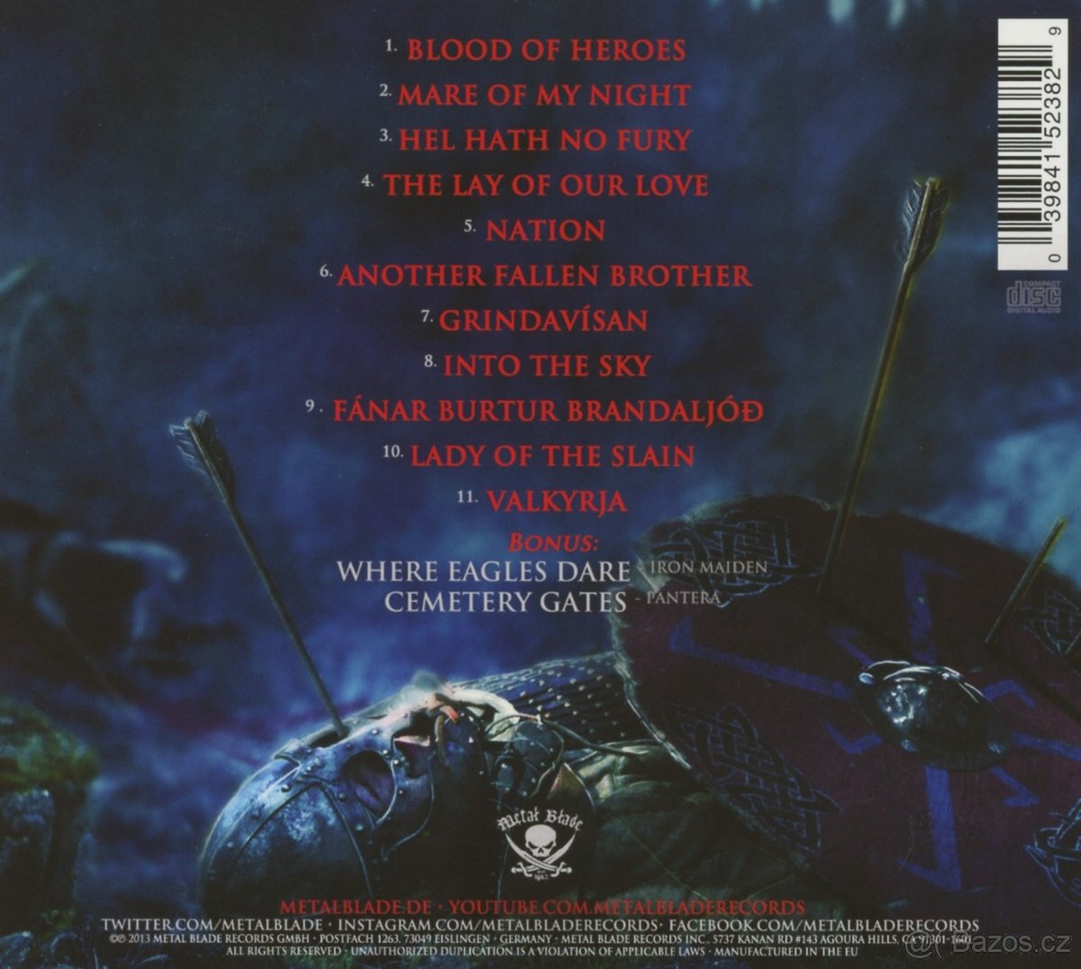 CD Týr – Valkyrja 2013 - 2