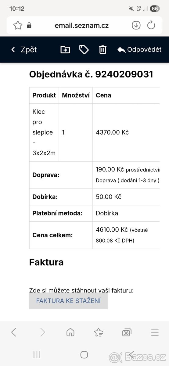 Klec pro slepice 3x2x2 - 2