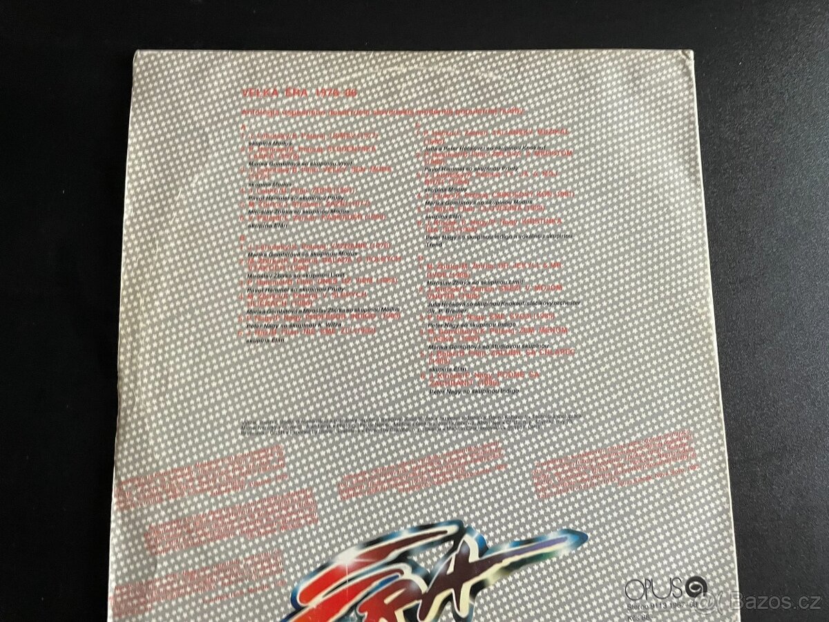 Velká éra 1976–86 – 2LP kompilace (Opus, cca 1986) - 2
