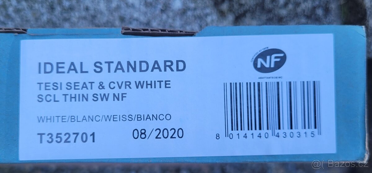 Nové WC prkénko Ideal standart - 2