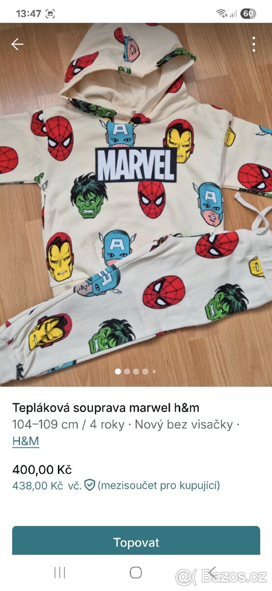 Oblečení chlapec vel 104-110 - 2