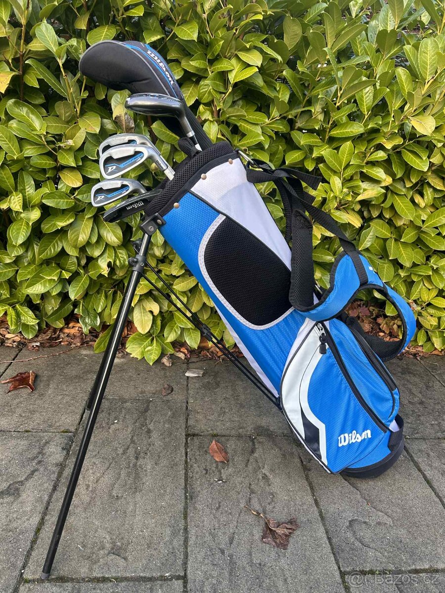 Prodám dětský golfový set WILSON, 9-12 let - 2