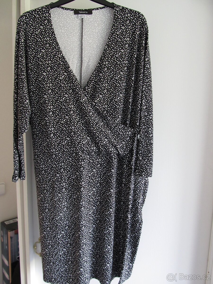 Šaty do kanceláře vel. 46 pro plnoštíhlé - 2