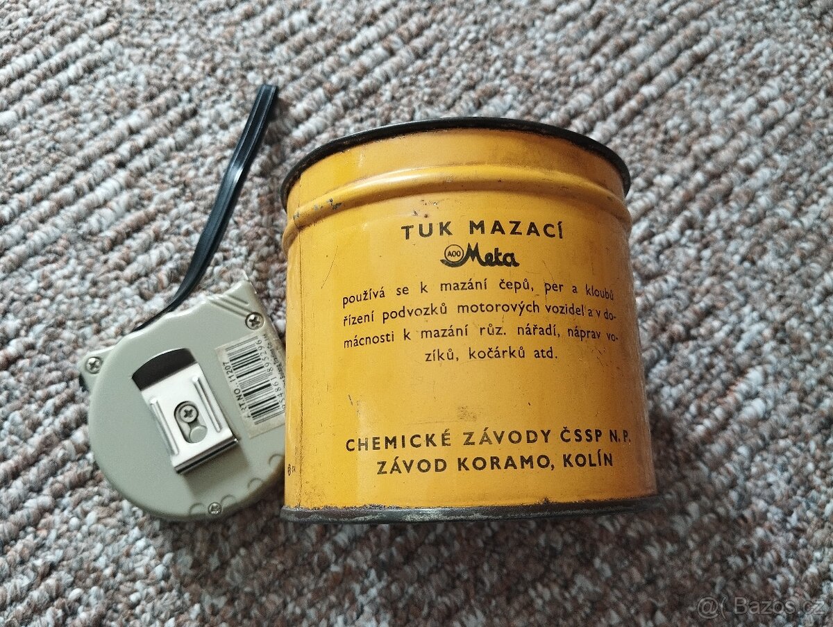 Retro plechovka Meta - 2