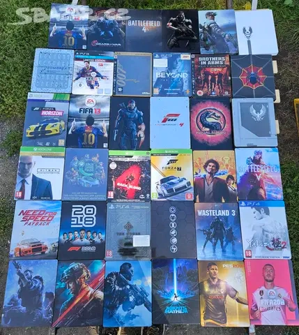 Steelbooky na ps4 ps3 a nintendo switch - 2