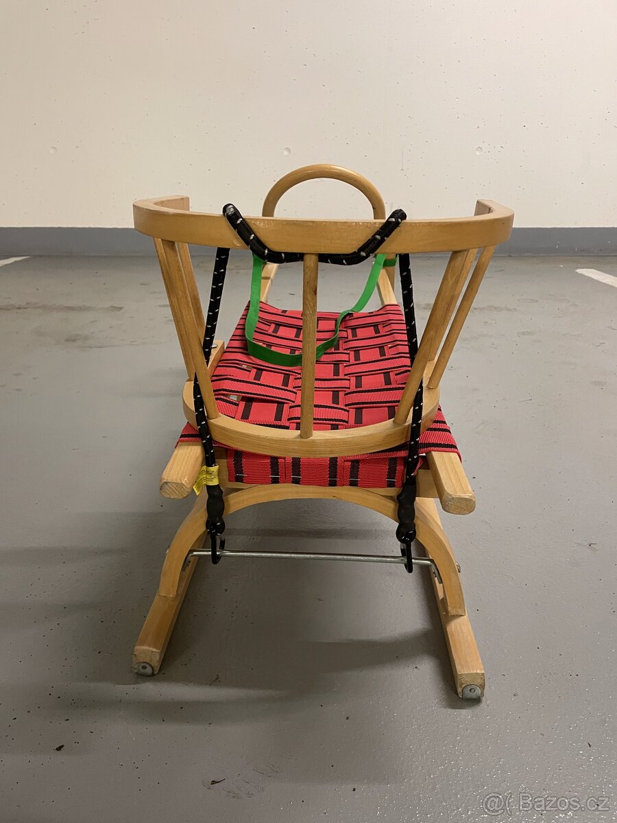 Dřevěné sáňky - 2