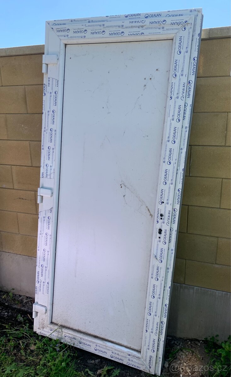 NOVÉ Plastové dveře 970/2175 - 2