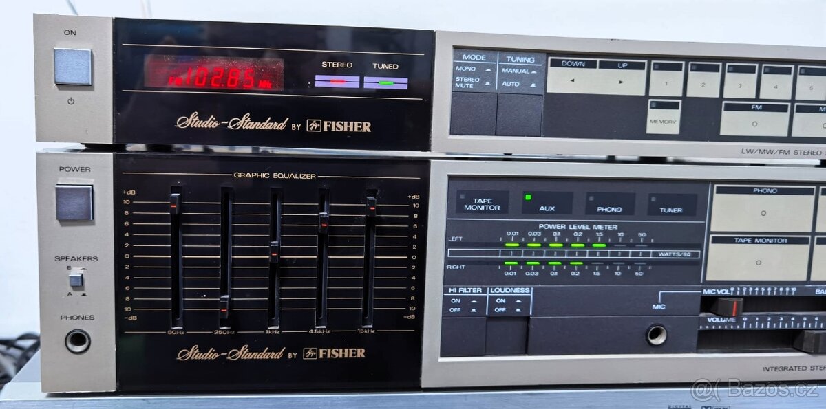 Amplifier + Tuner Fisher CA‑77 - 2