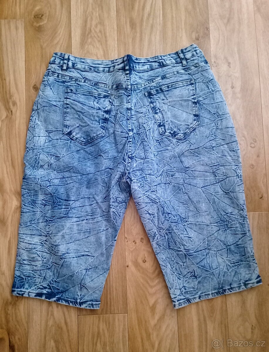 Dámské 3/4 džíny vel. 4XL - 2