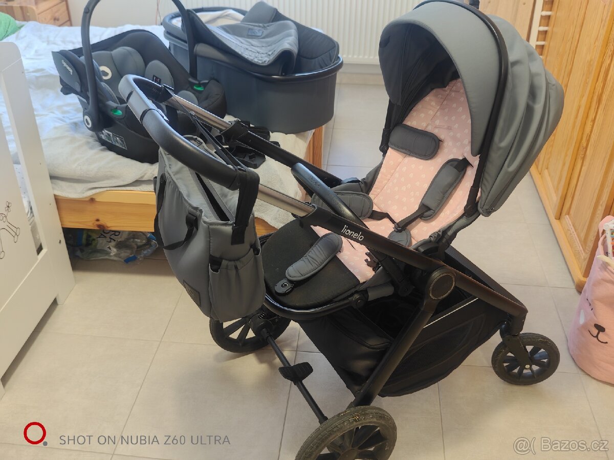 Kočárek 3v1 Lionelo - 2