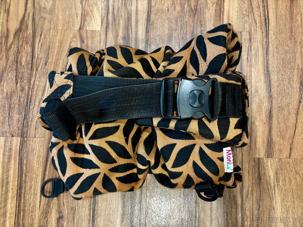 Nosítko MoniLu UNI Leaves Saffron - 2