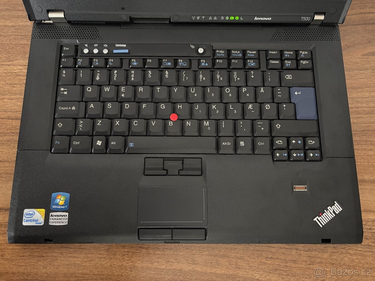 Lenovo ThinkPad T500, Windows XP - 2