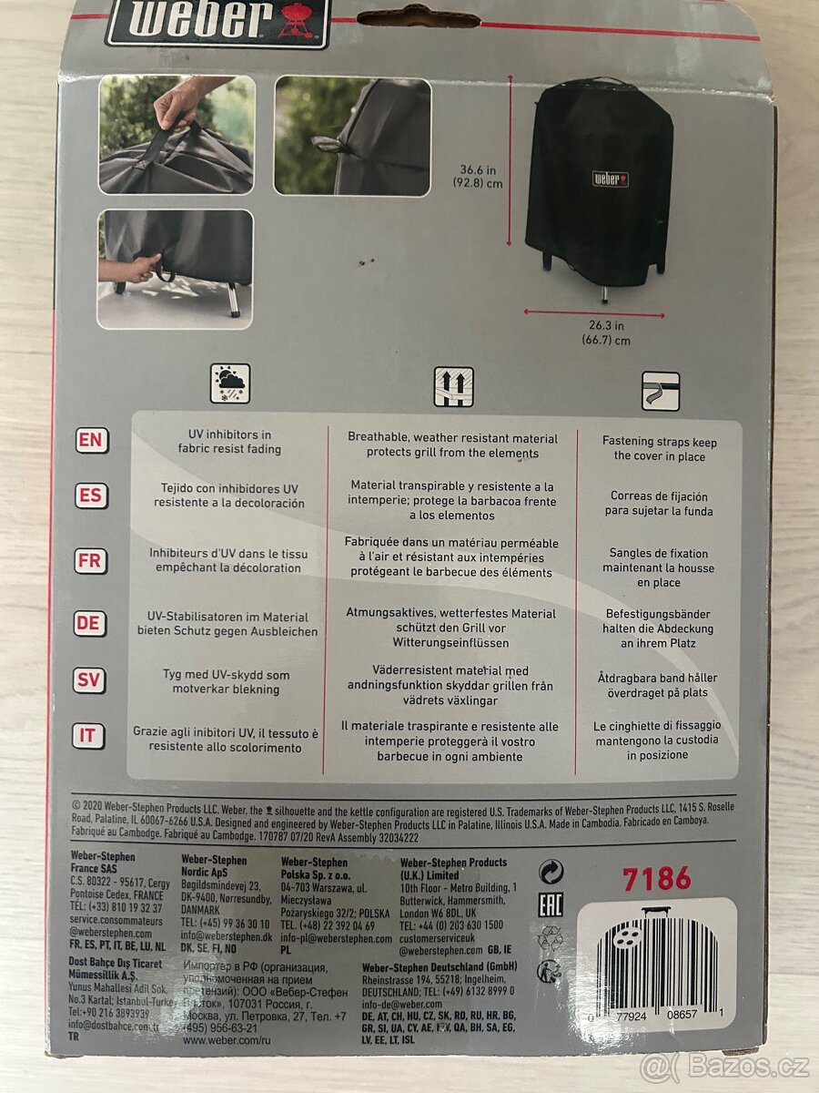 Obal Weber při gril master Touch - 2