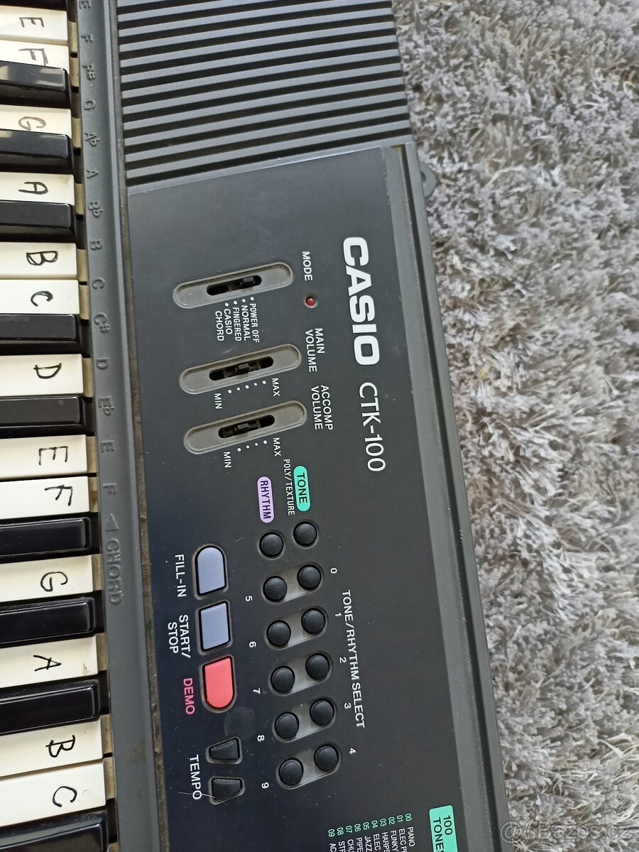 Elektronické klávesy Casio CTK-100 - 2