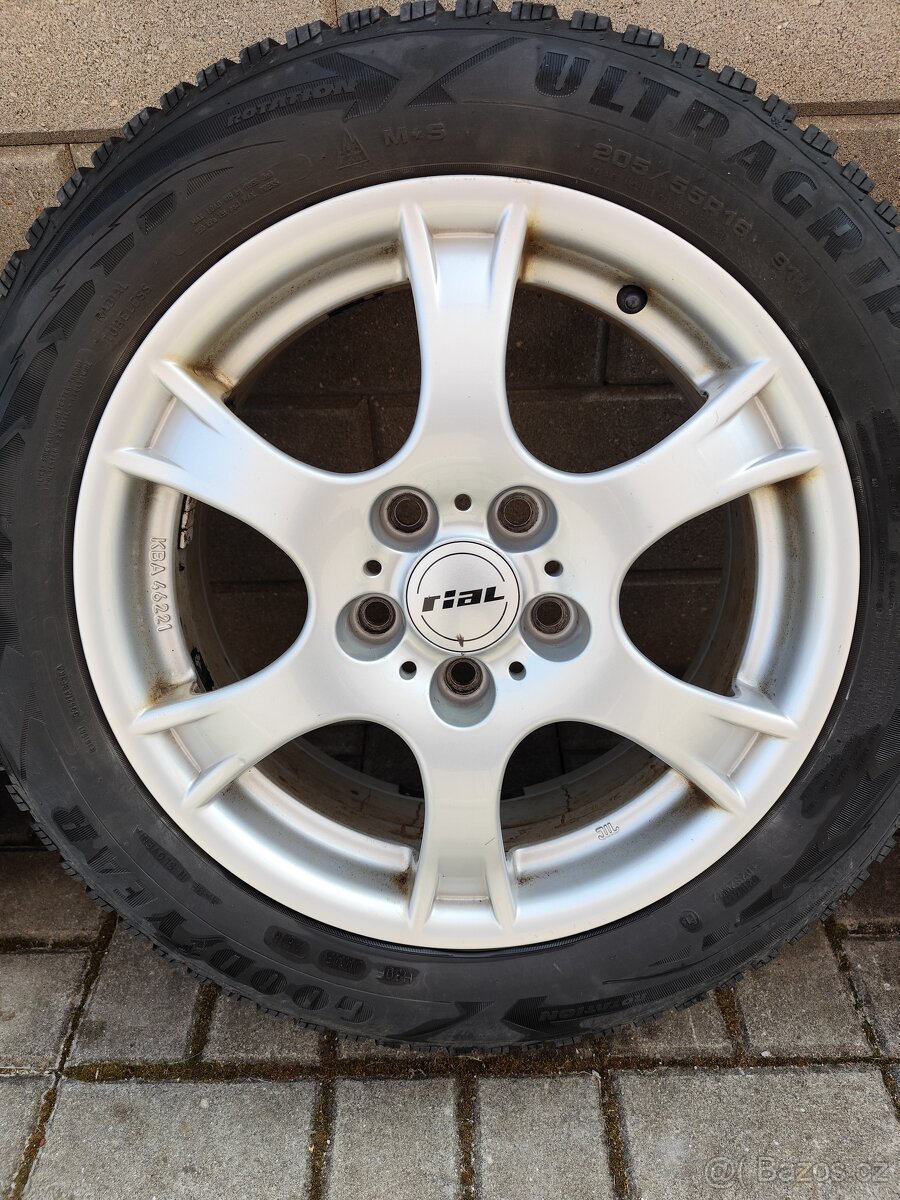 16" ALU kola RIAL– 5x112 – ŠKODA (VW, SEAT, AUDI) - 2