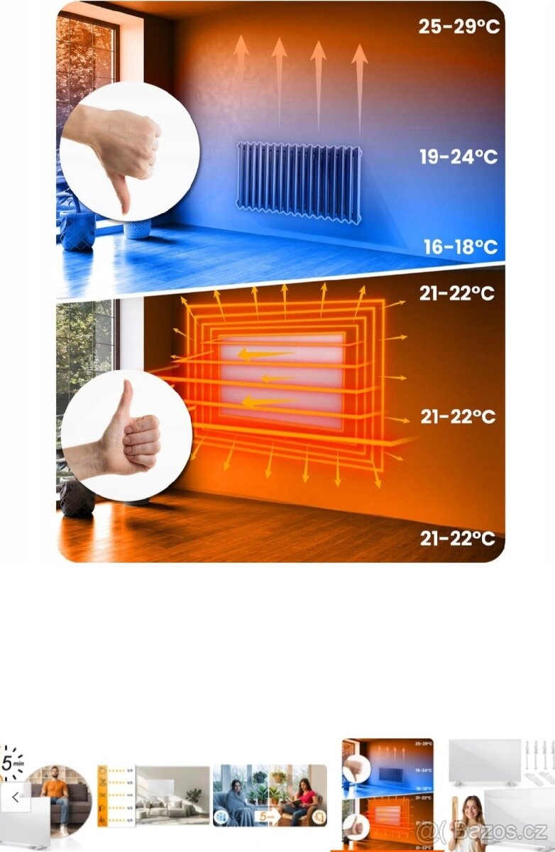 Infračervený sálavý ohřívač - 2