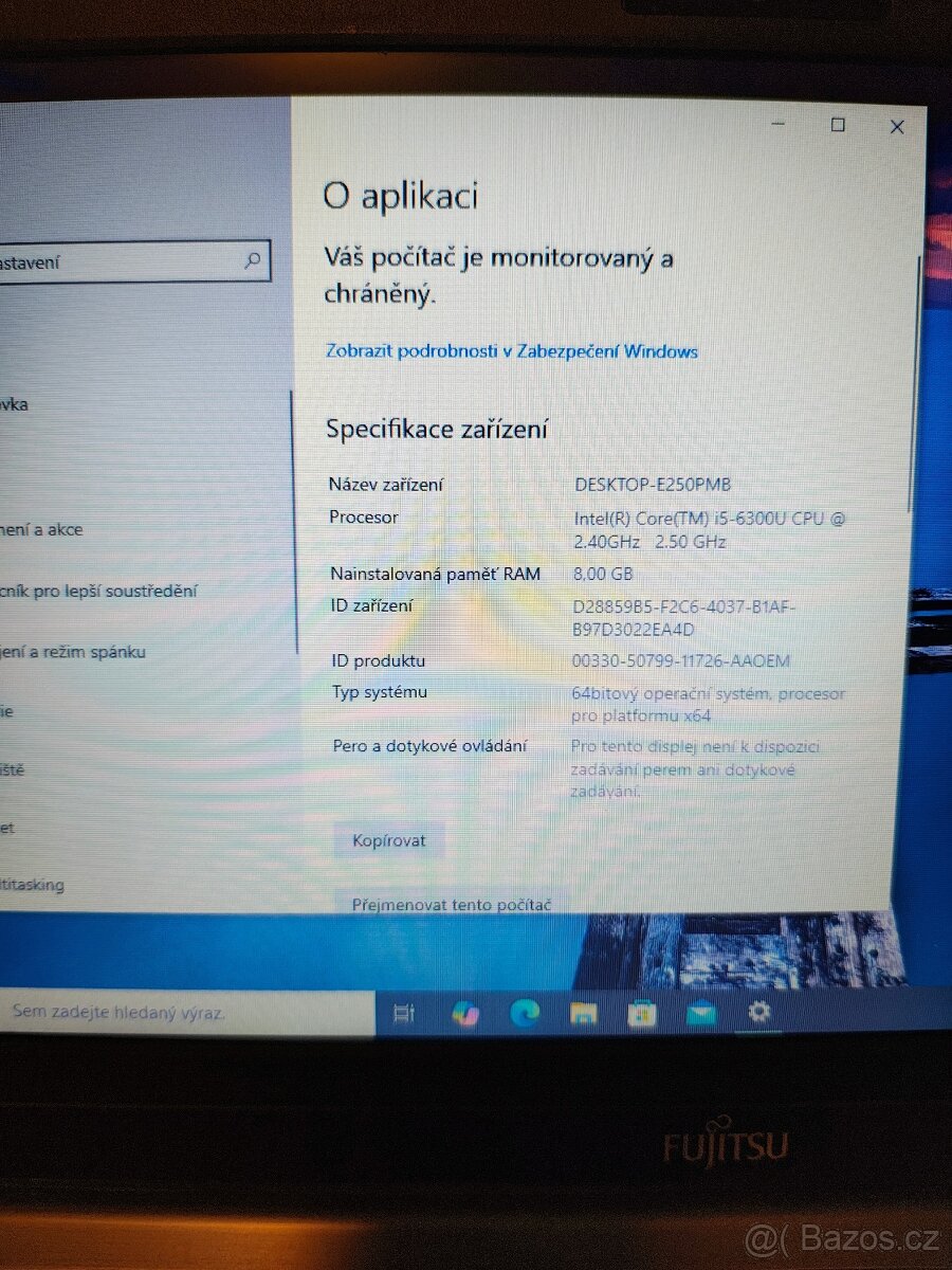Fujitsu Intel Core i5, 8GB RAM, 500GB disk, dok. stanice - 2
