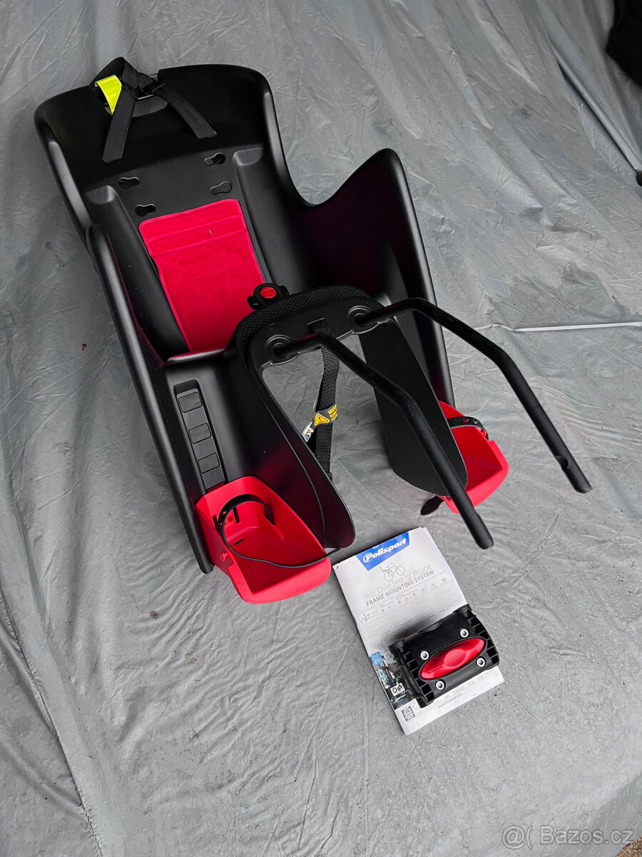 Dětská sedačka POLISPORT Boodie zadní s připevněním na rám - 2