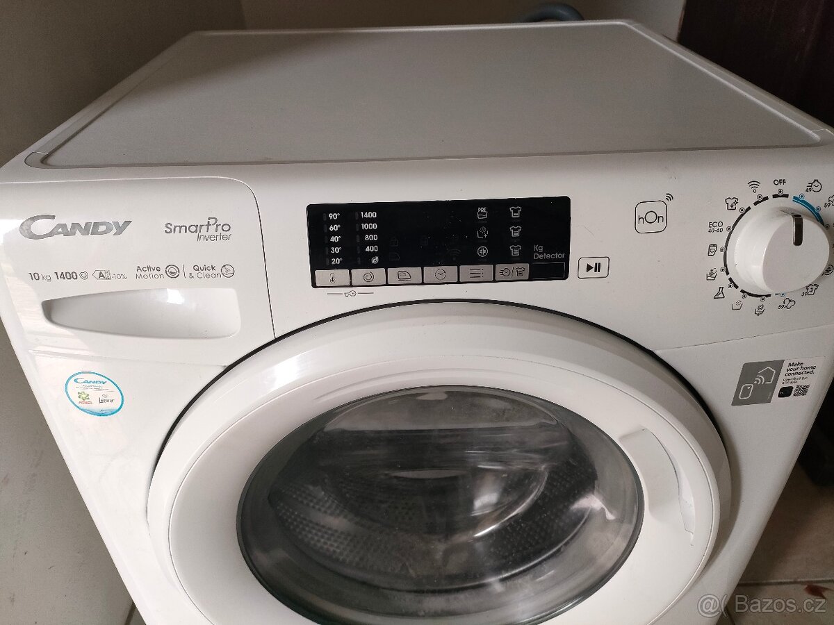 Pračka Candy 10 Kg perfektní stav - záruka - 2
