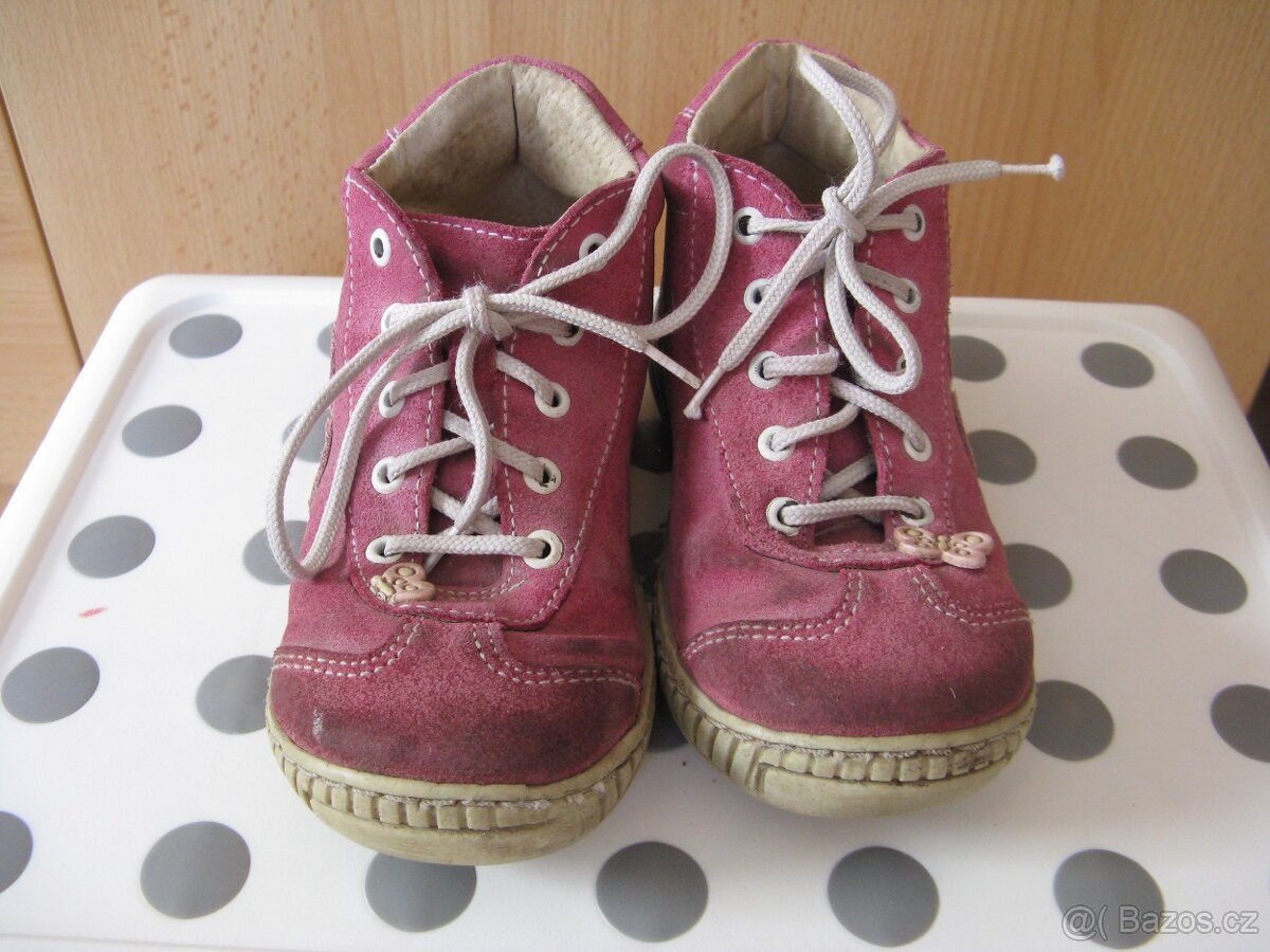 Pegres celoroční boty vel. 25, vnitřní délka 161 mm - 2