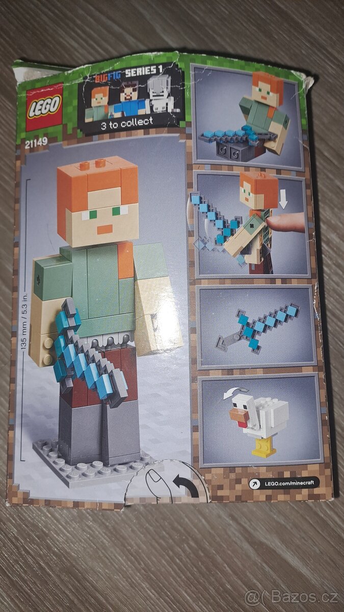 Lego Minecraft 21149, děti 6-12 let, - 2