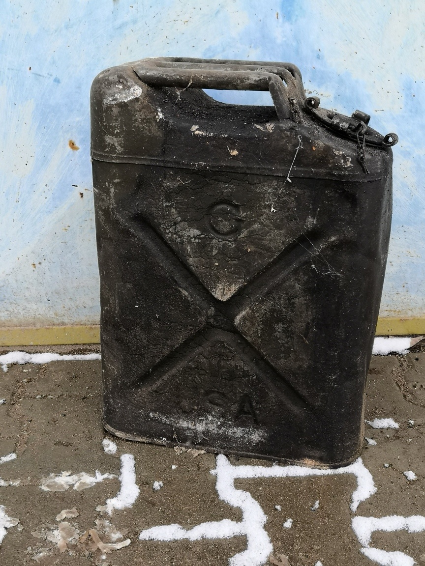 Plechový kanystr USA - 2