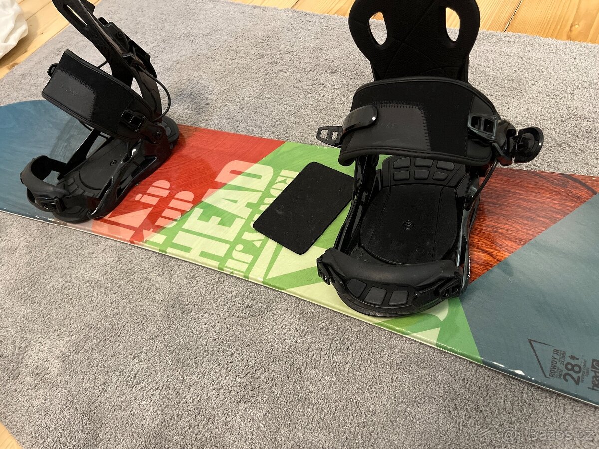 Snowboard Head Rowdy JR 128cm s Head RX One Black - 2