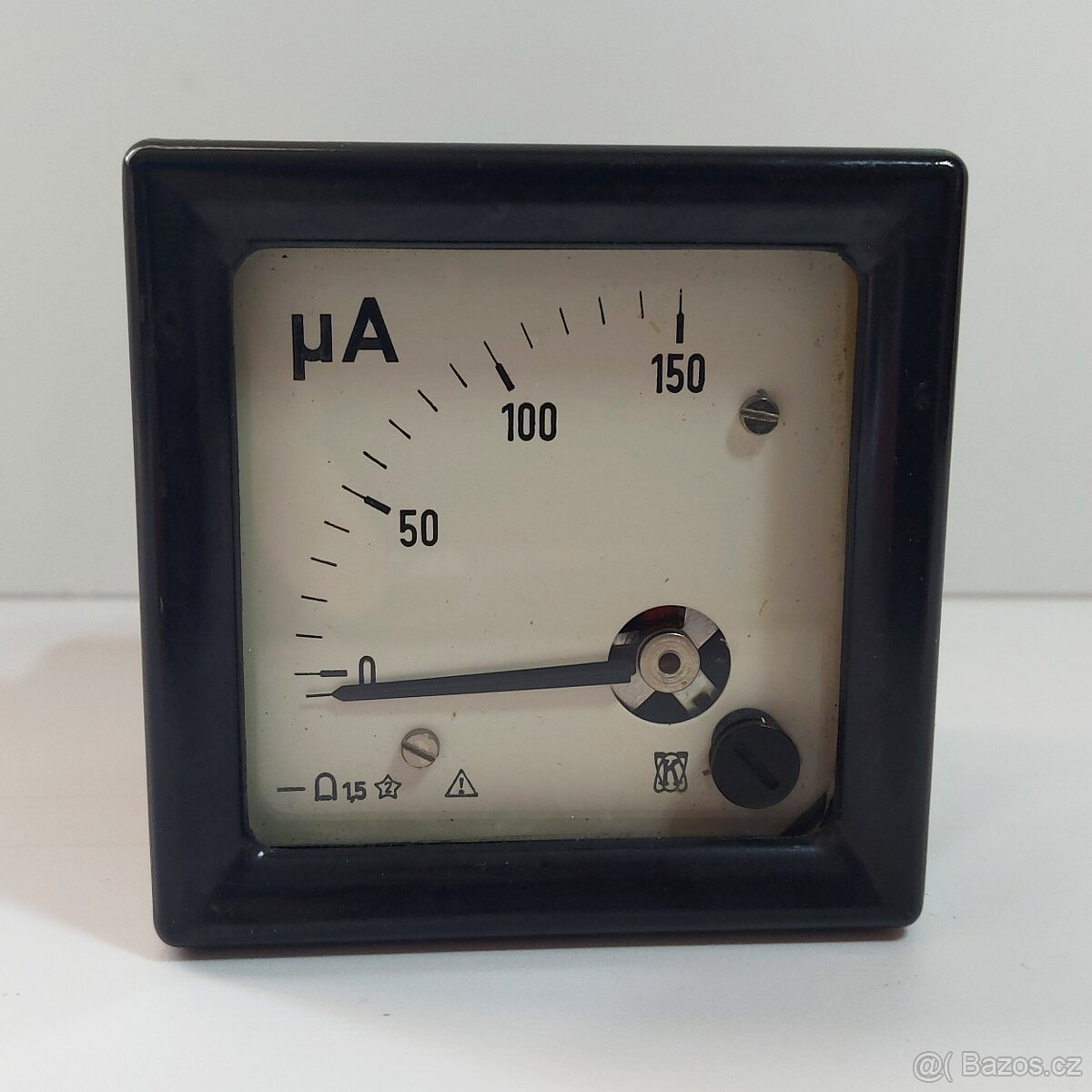 Panelové ručkové měřidlo - ampermetr, voltmetr - 2