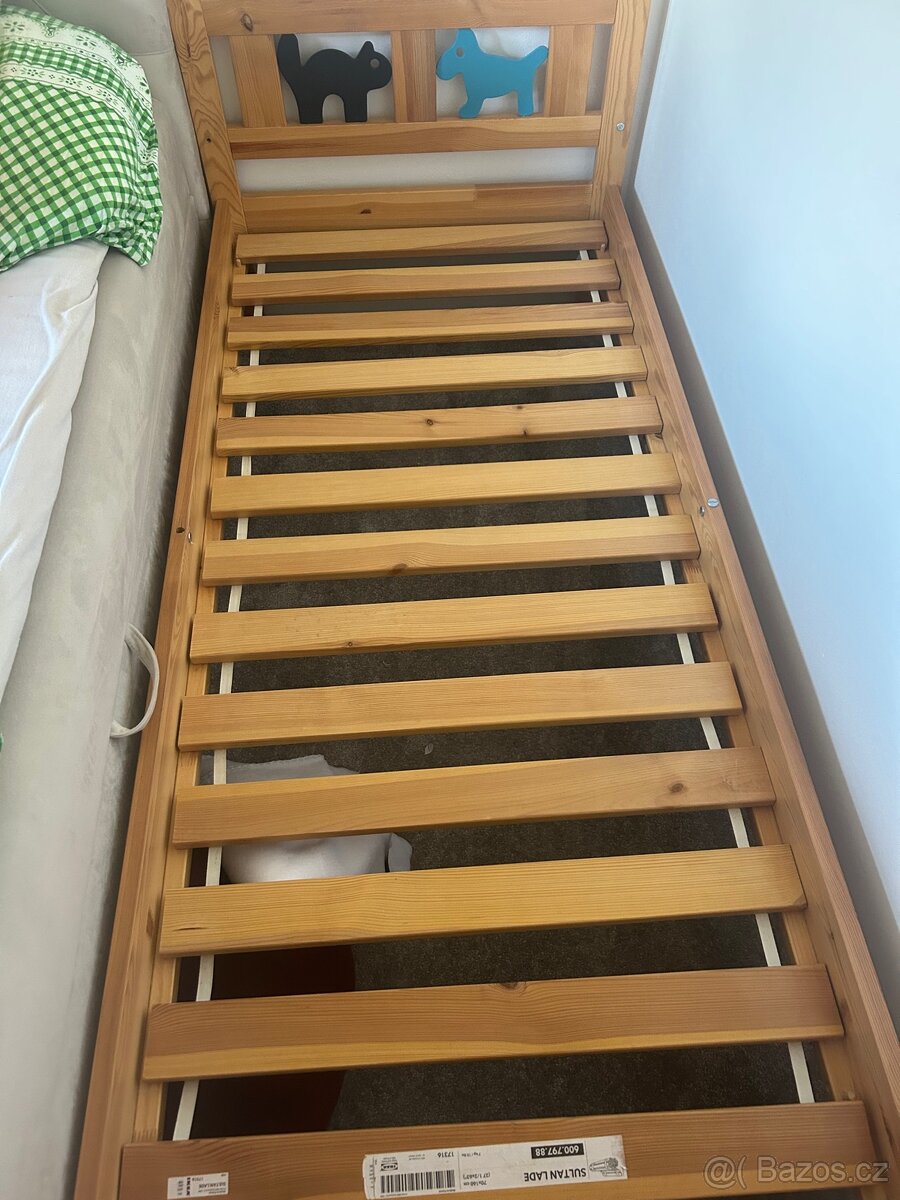 Dětská postel IKEA 160x70 s roštem - 2
