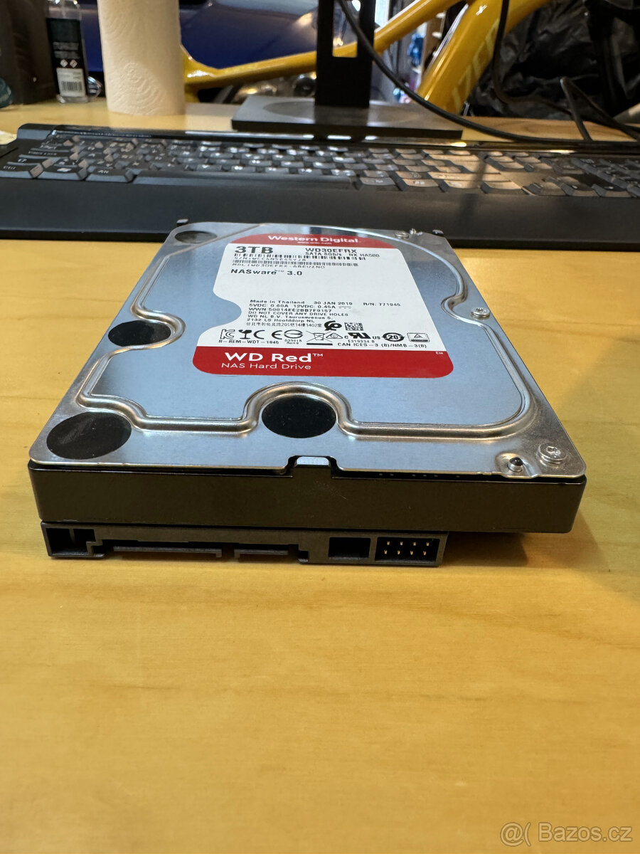 Western Digital RED 3 TB WD30EFRX - 3.5" SATA3, 5400ot - 2