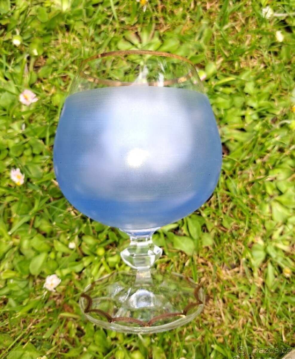 Skleničky modré - 2