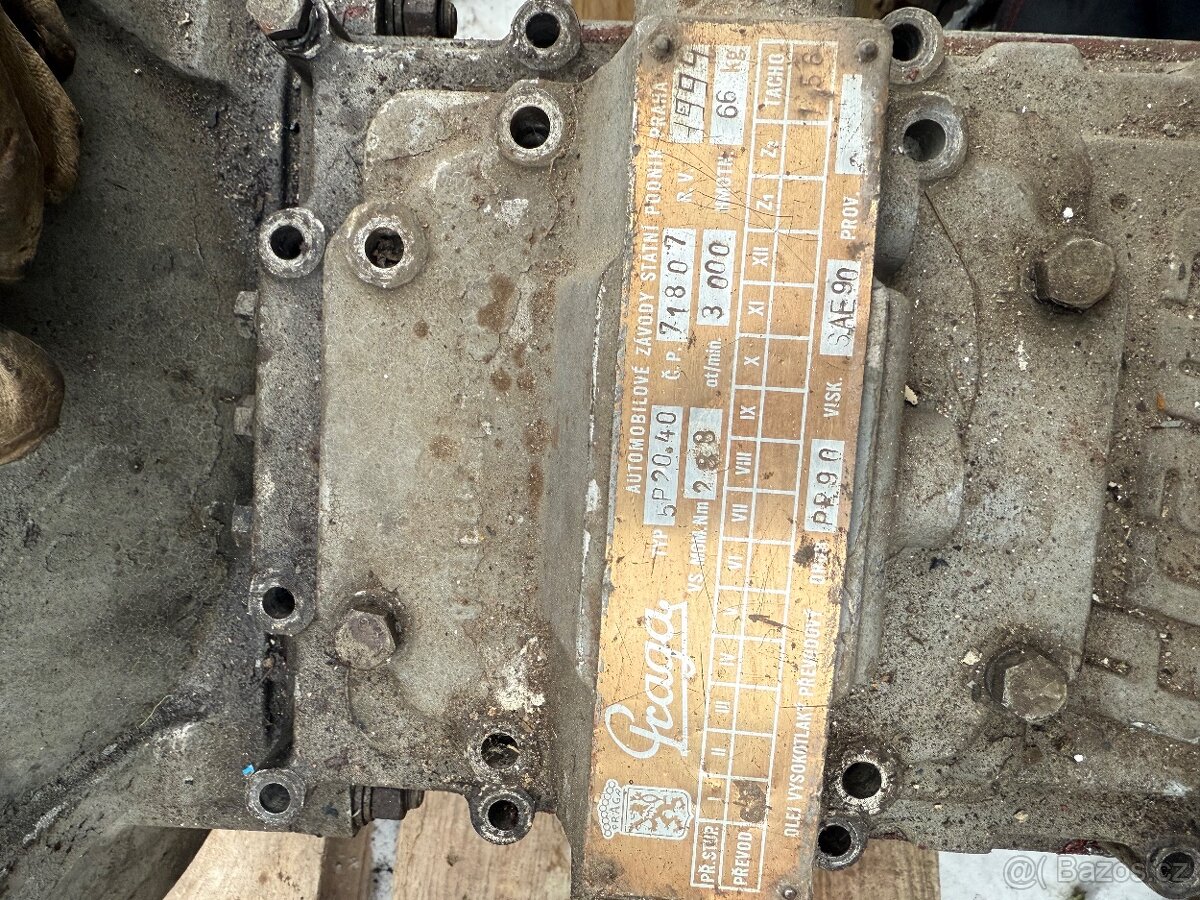 Převodovka Avia - 2