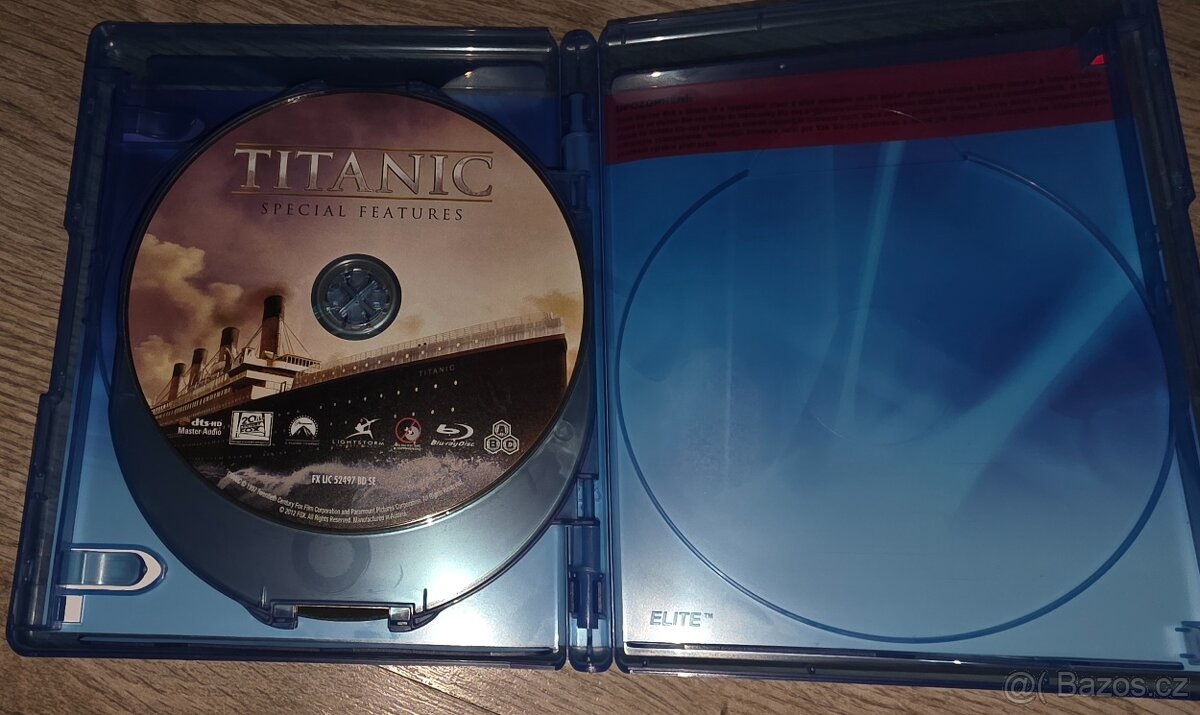 TITANIC BLU RAY 2D+3D CZ DAB + BONUSY - 2