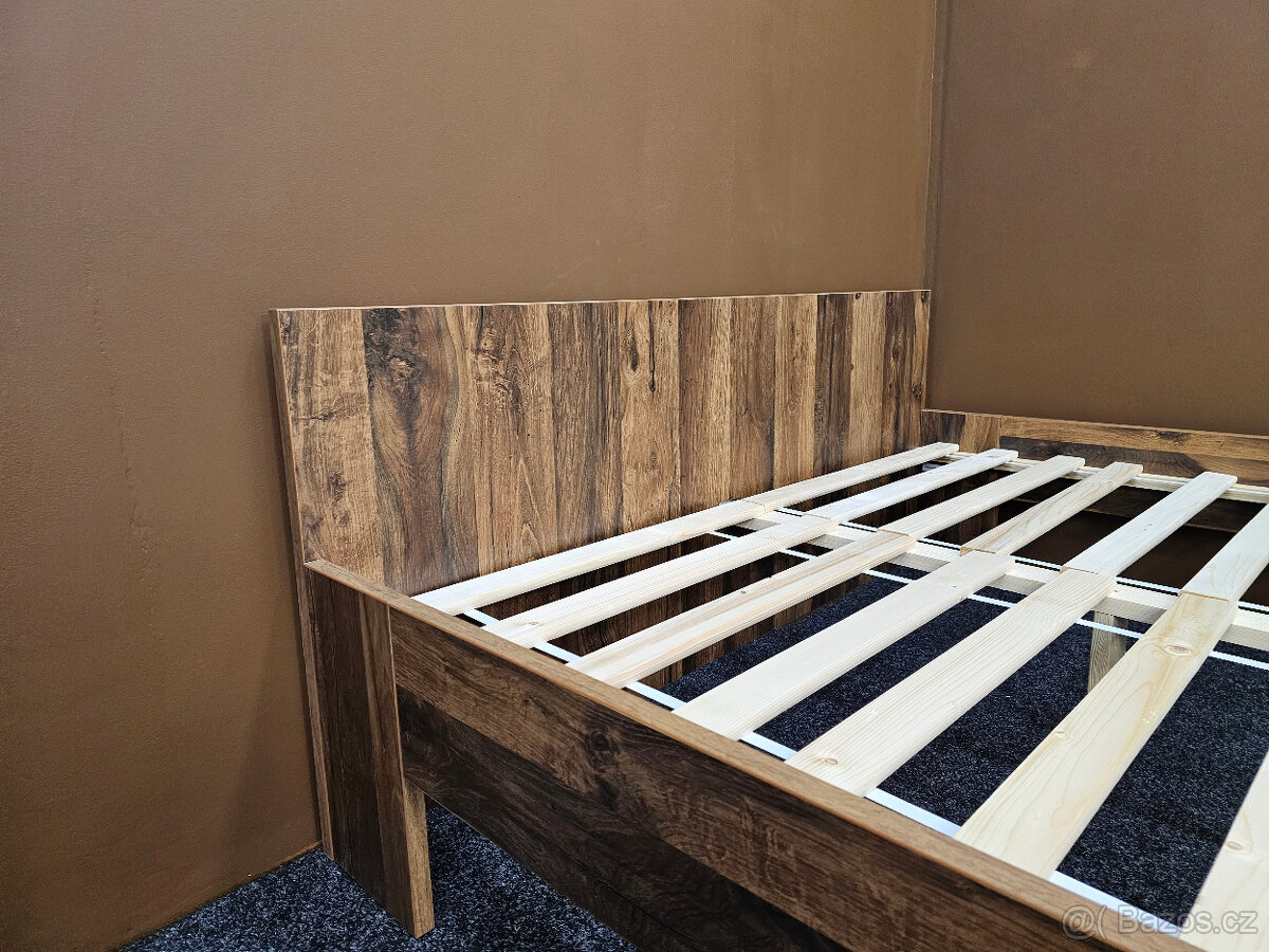 Postel 180x200 s roštem Zdarma - více kusu - 2
