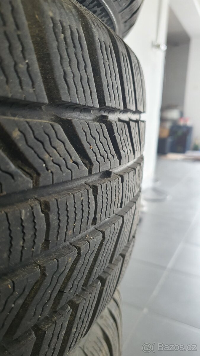 ALU KOLA 5x112 ,,215/55/17 Continental wintercontact - 2