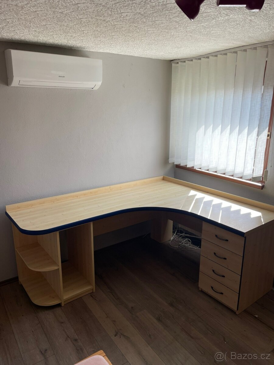 Psací stůl + skříňka - 2