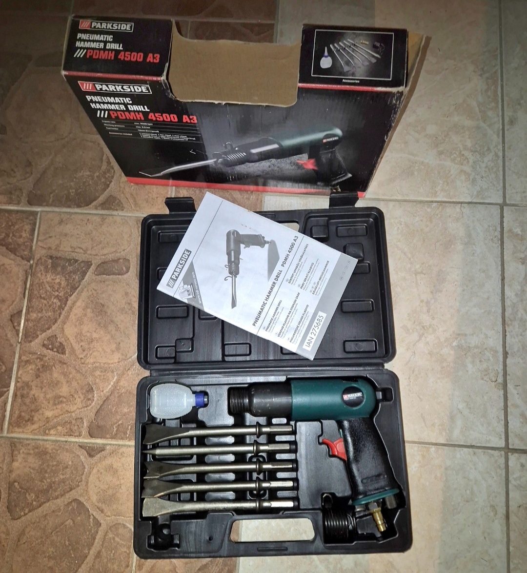 Pneumatické kladivo PARKSIDE - 2