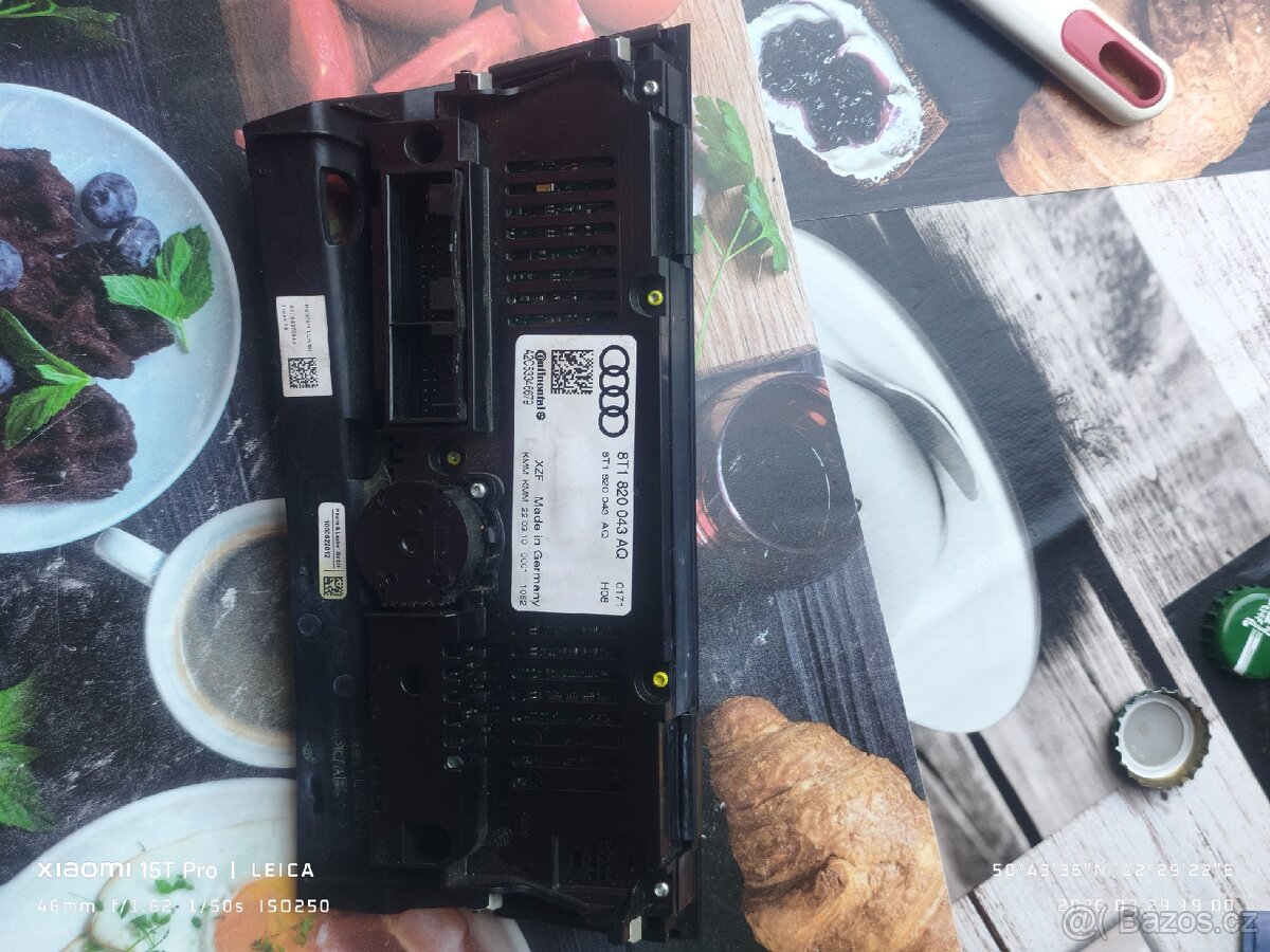 Climatronic panel Audi A4/A5 B8 - 2