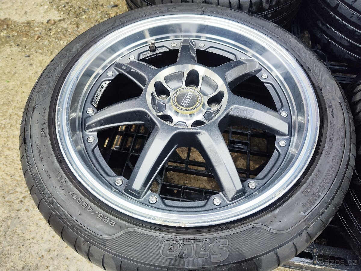 Alu sada =5x112 =DOTZ= s pneu= 225/45 R17 - 2