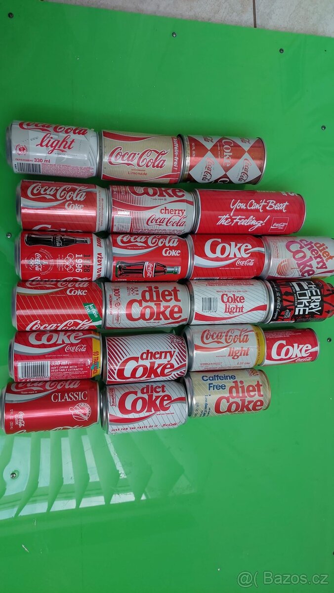 Plechovky - sběratelské 68’ - 90’ - 2