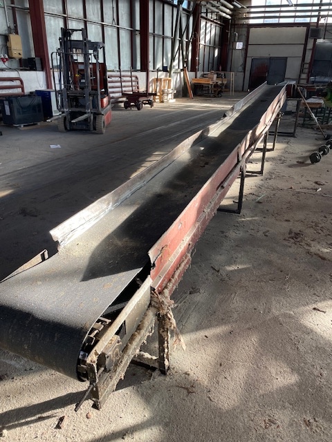 Pásový dopravník - 8m - 2