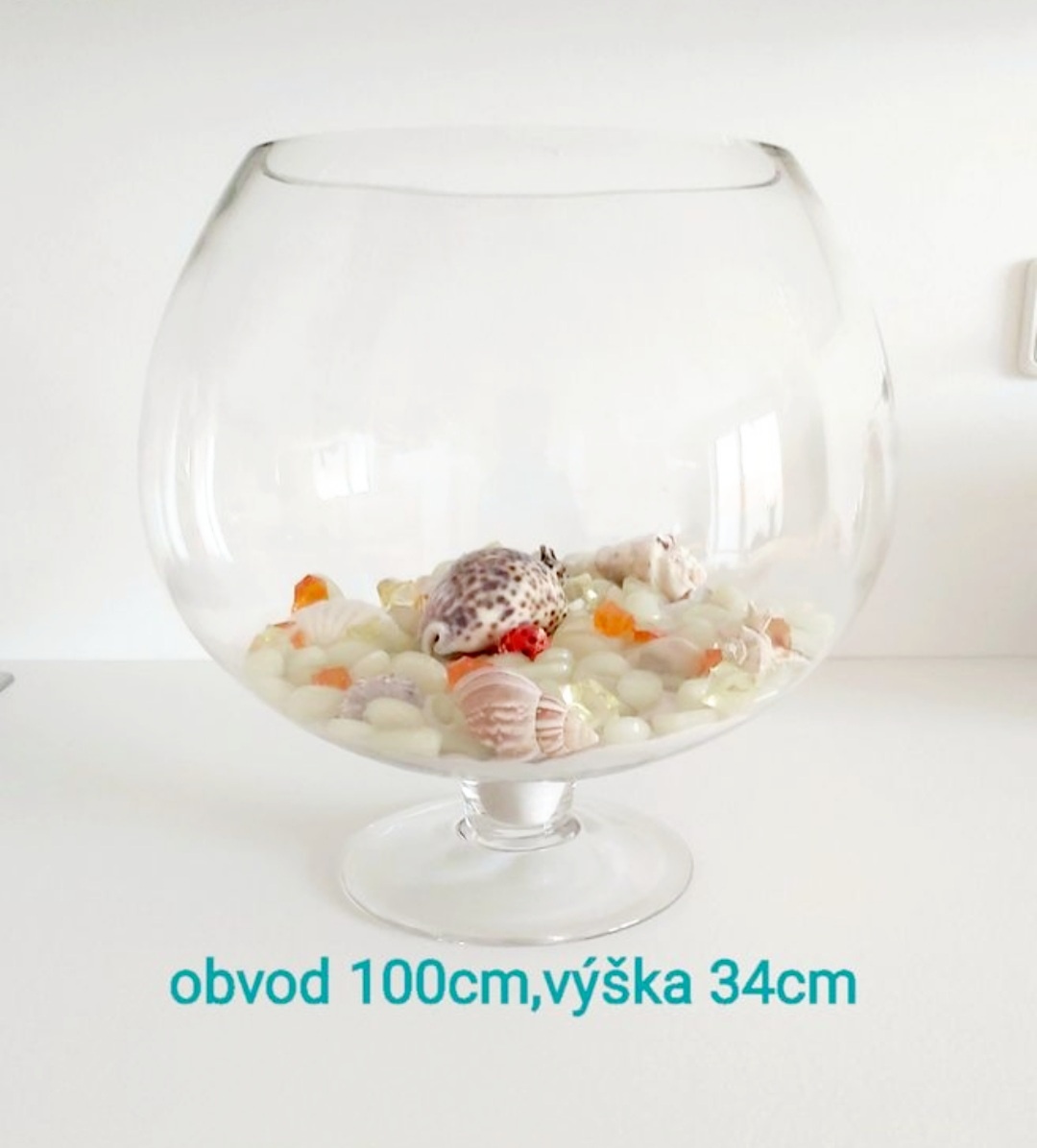 Obří číše a skleněné koule od 799,- - 2
