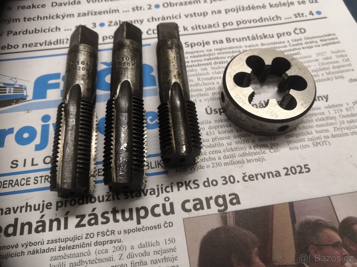 P:závitníky a oko M20x2 - 2