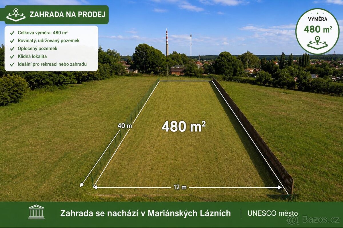 Zahrada v Mariánských Lázních - 2
